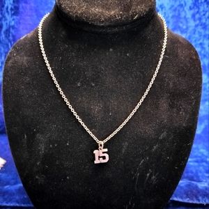 James Avery Quinceanera 15th birthday necklace sterling